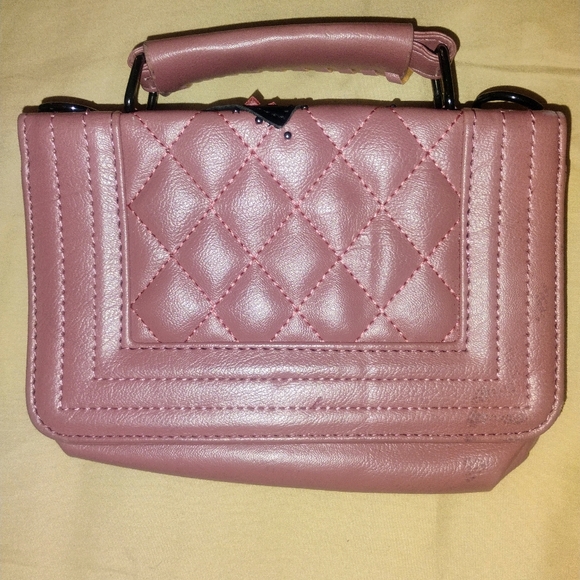 Pink Quilted Handbag - Picture 2 of 3